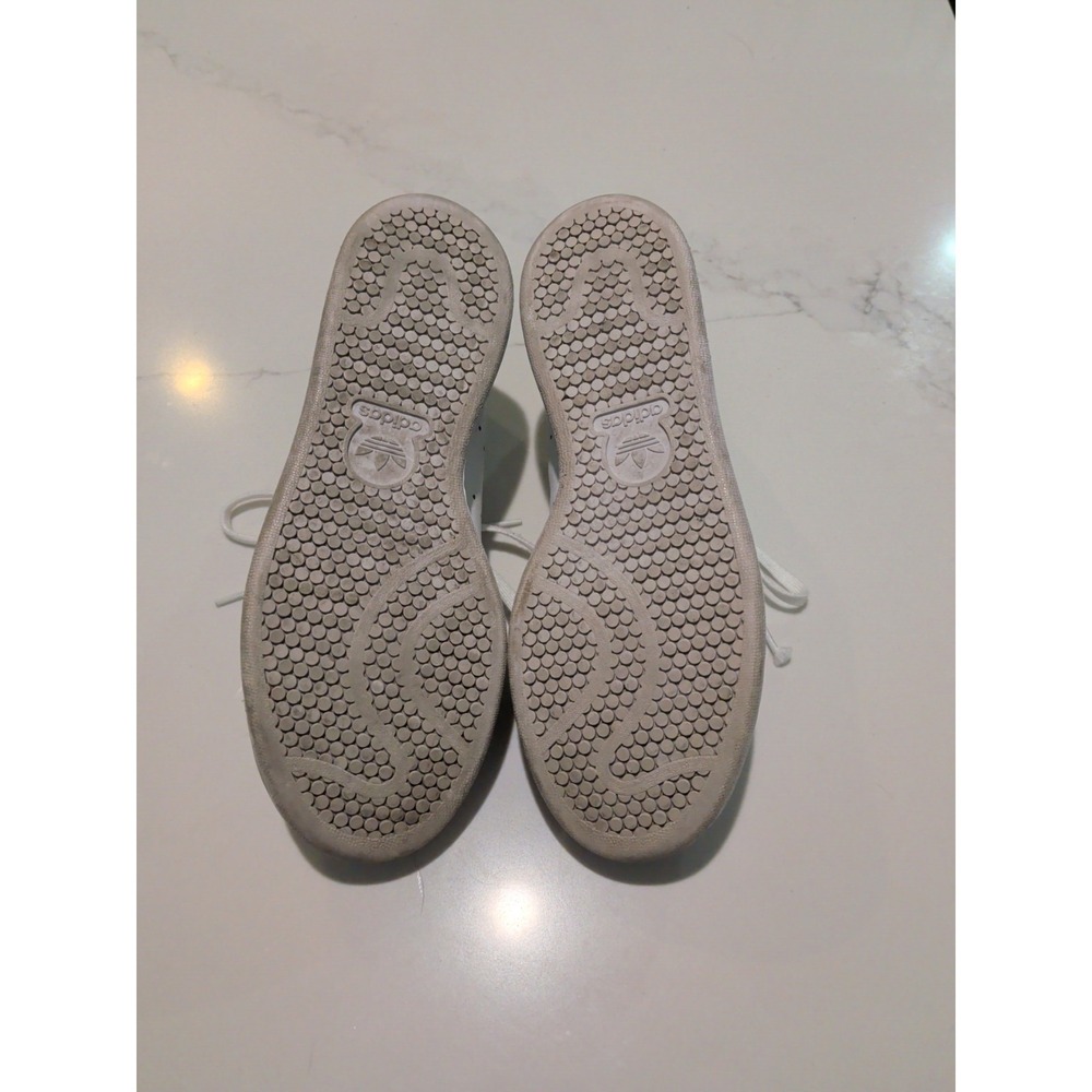 adidas Stan Smith White Green Low Top Men's Tennis Athletic Sneakers - Picture 8 of 8